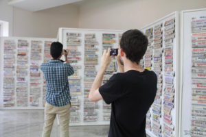 Newspaper Masthead Installation